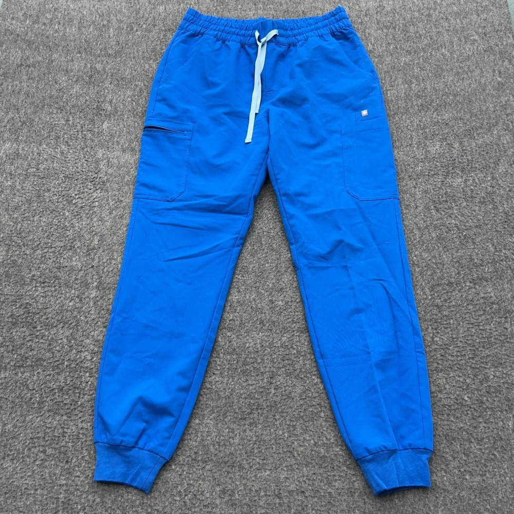 FIGS Zamora Jogger Scrub Pants M/T Royal Blue Healthcare Medical